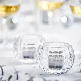 IKEA FRÖJDA (ИКЕА ФРОЙДА) — Подставка для чайных ламп, прозрачное стекло, 6 см — фото 2
