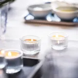 IKEA FINSMAK (ИКЕА ФИНСМАК) — Подставка для чайных ламп, прозрачное стекло, 3,5 см — фото 4