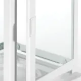IKEA BORRBY (ИКЕА БОРРБЙ) — Фонарь, внутренний/наружный белый, 28 см — фото 3