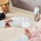 IKEA FÖNSTERFIKUS (ИКЕА ФОНСТЕРФИКУС) — Подвеска с ниткой, 9 шт, белый — фото 4