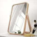 IKEA IKORNNES (ИКЕА ИКОРННЕС) — Настольное зеркало, ясень, 27x40 см — фото 3