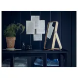 IKEA IKORNNES (ИКЕА ИКОРННЕС) — Настольное зеркало, ясень, 27x40 см — фото 7
