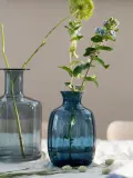 IKEA TONSÄTTA (ИКЕА ТОНСЭТТА) — Ваза, голубая, 21 см — фото 4