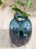IKEA TONSÄTTA (ИКЕА ТОНСЭТТА) — Ваза, голубая, 21 см — фото 5
