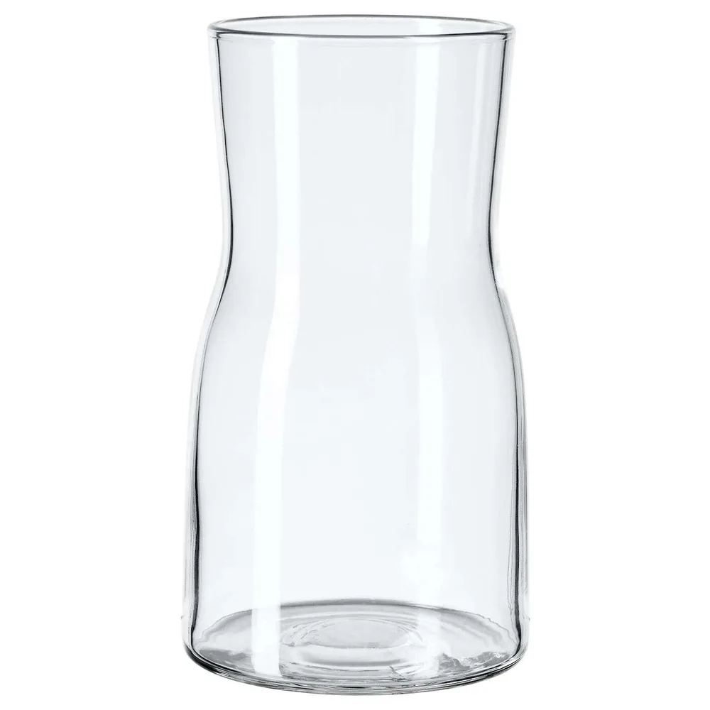 IKEA TIDVATTEN (ИКЕА ТИДВАТТЕН) — Ваза, прозрачное стекло, 17 см