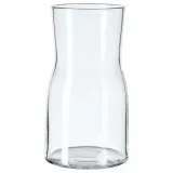 IKEA TIDVATTEN (ИКЕА ТИДВАТТЕН) — Ваза, прозрачное стекло, 17 см — фото 1
