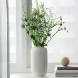 IKEA STILREN (ИКЕА СТИЛРЕН) — Ваза, белая, 22 см — фото 5