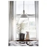 IKEA SOCKERÄRT (ИКЕА СОКЕРЭРТ) — Ваза/кувшин, белый, 22 см — фото 2