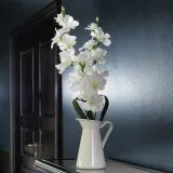 IKEA SOCKERÄRT (ИКЕА СОКЕРЭРТ) — Ваза/кувшин, белый, 22 см — фото 3