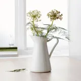 IKEA SOCKERÄRT (ИКЕА СОКЕРЭРТ) — Ваза/кувшин, белый, 22 см — фото 7