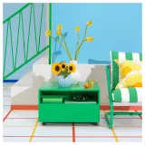 IKEA SKOGSTUNDRA (ИКЕА СКОГСТУНДРА) — Ваза, светло-голубая, 15 см — фото 3