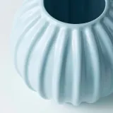 IKEA SKOGSTUNDRA (ИКЕА СКОГСТУНДРА) — Ваза, светло-голубая, 15 см — фото 4
