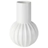 IKEA SKOGSTUNDRA (ИКЕА СКОГСТУНДРА) — Ваза, белая, 27 см — фото 1
