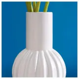 IKEA SKOGSTUNDRA (ИКЕА СКОГСТУНДРА) — Ваза, белая, 27 см — фото 2