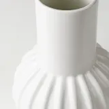 IKEA SKOGSTUNDRA (ИКЕА СКОГСТУНДРА) — Ваза, белая, 27 см — фото 4