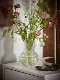 IKEA PÅDRAG (ИКЕА ПОДРАГ) — Ваза, прозрачное стекло, 17 см — фото 5