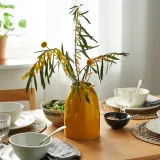 IKEA KOPPARBJÖRK (ИКЕА КОППАРБЙОРК) — Ваза, ярко-желтая, 21 см — фото 2