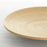 IKEA HULTET (ИКЕА ХУЛТЕТ) — Декоративная тарелка, бамбук, 30 см — фото 2
