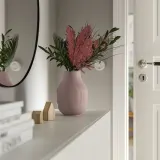 IKEA GRADVIS (ИКЕА ГРАДВИС) — Ваза, розовая, 21 см — фото 5