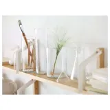 IKEA CYLINDER (ИКЕА СЙЛИНДЕР) — Ваза, 3 штуки, прозрачное стекло — фото 3