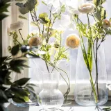 IKEA BERÄKNA (ИКЕА БЕРЭКНА) — Ваза, прозрачное стекло, 30 см — фото 5