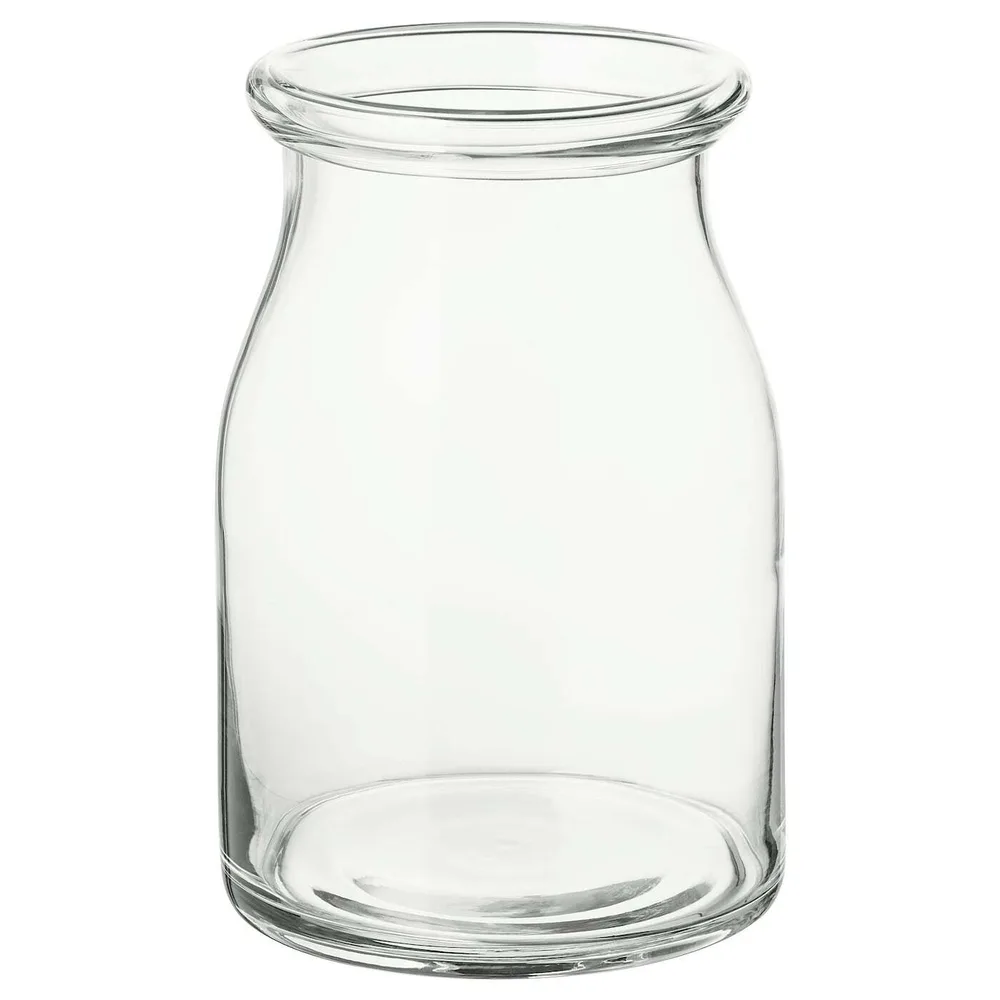 IKEA BEGÄRLIG (ИКЕА БЕГЭРЛИГ) — Ваза, прозрачное стекло, 29 см