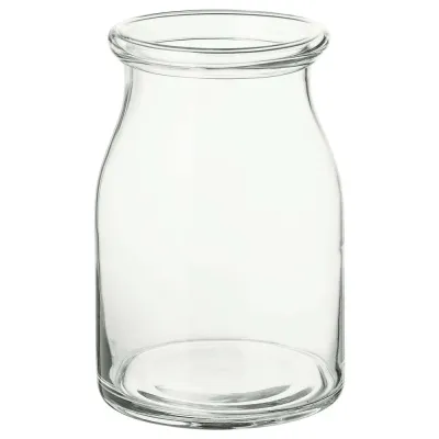 IKEA BEGÄRLIG (ИКЕА БЕГЭРЛИГ) — Ваза, прозрачное стекло, 29 см