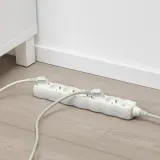 IKEA KOPPLA (ИКЕА КОППЛА) — Удлинительный кабель 6 розеток, выключатель, белый, 1,5 м — фото 2