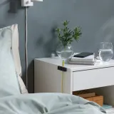 IKEA KALKSTUFF (ИКЕА КАЛКСТУФФ) — Держатель кабеля, 3 шт, темно-серый — фото 2