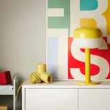 IKEA HORNFELS (ИКЕА ХОРНФЕЛС) — Удлинительный кабель, желтый, 1,8 м — фото 2