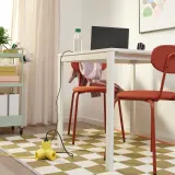 IKEA HORNFELS (ИКЕА ХОРНФЕЛС) — Удлинительный кабель, желтый, 1,8 м — фото 4