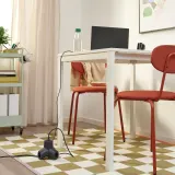IKEA HORNFELS (ИКЕА ХОРНФЕЛС) — Удлинительный кабель, темно-серый, 1,8 м — фото 4