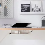 IKEA FÖRSÄSONG (ИКЕА ФОРСЭСОНГ) — Полка для кабеля, белая, 38 см — фото 2