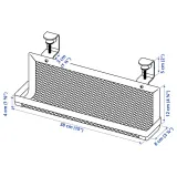 IKEA FÖRSÄSONG (ИКЕА ФОРСЭСОНГ) — Полка для кабеля, белая, 38 см — фото 6