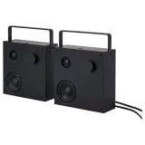 IKEA VAPPEBY (ИКЕА ВАППЕБЙ) — Колонки Bluetooth, черные/2 шт gen 3, 20x20 см — фото 1
