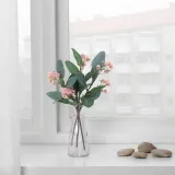 IKEA SMYCKA (ИКЕА СМЙСКА) — Искусственный цветок, эвкалипт/розовый, 30 см — фото 3