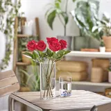 IKEA SMYCKA (ИКЕА СМЙСКА) — Искусственный цветок, комнатный/открытый/красная роза, 40 см — фото 2