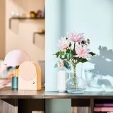 IKEA SMYCKA (ИКЕА СМЙСКА) — Цветок искусственный, комнатный/открытый/Далия розовая, 30 см — фото 5