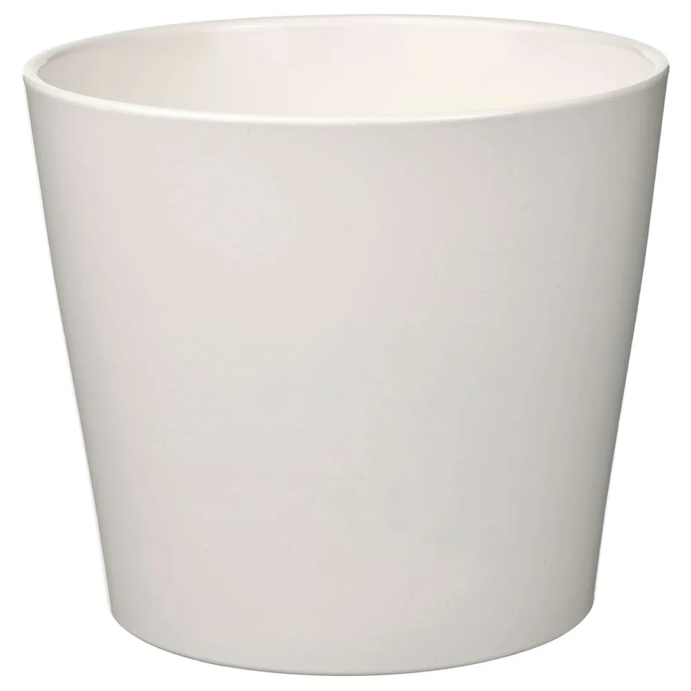 IKEA SOJABÖNA (ИКЕА СОЙАБОНА) — Кашпо, белая, 15 см