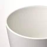 IKEA SOJABÖNA (ИКЕА СОЙАБОНА) — Кашпо для цветка, белое, 19 см — фото 3