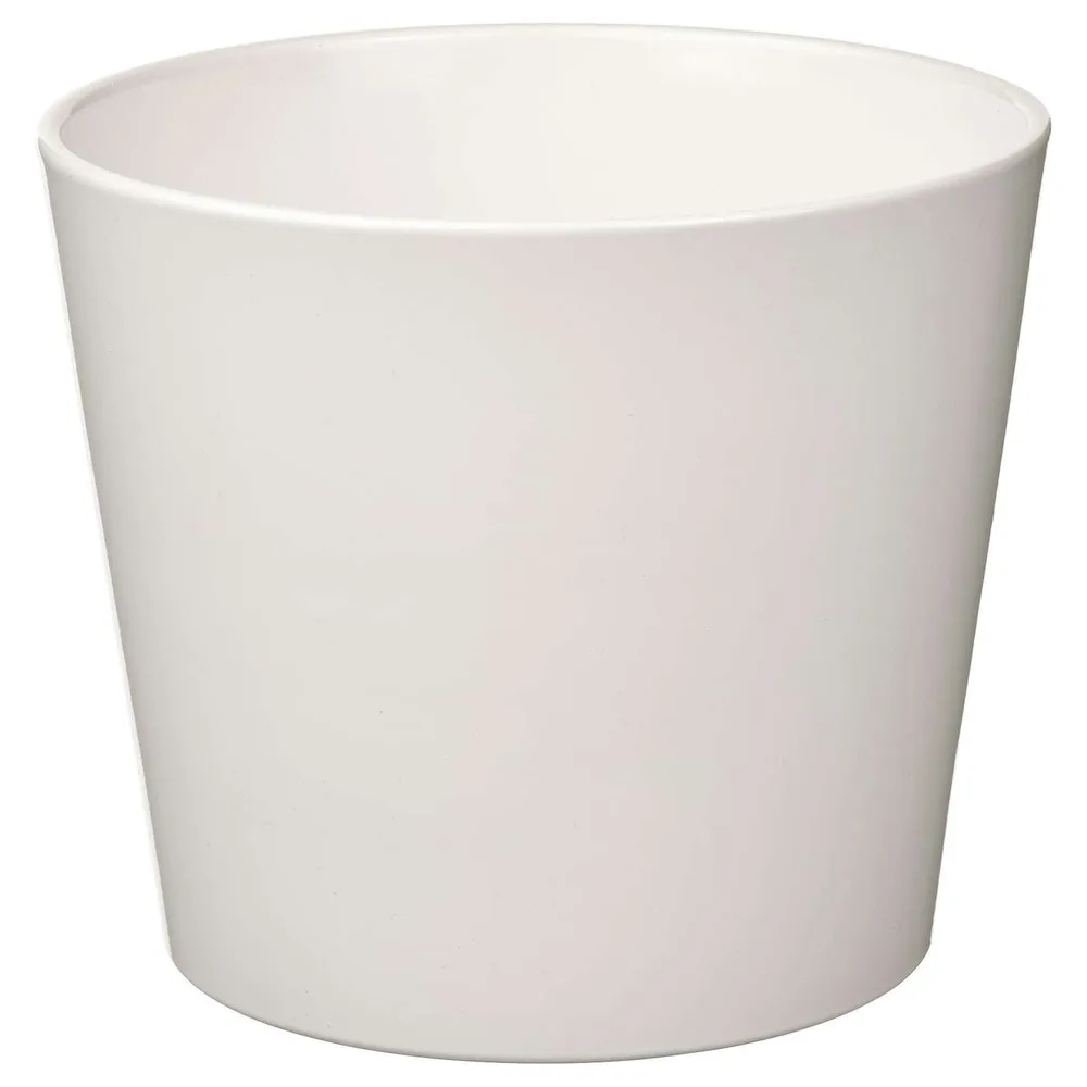 IKEA SOJABÖNA (ИКЕА СОЙАБОНА) — Кашпо, белая, 12 см
