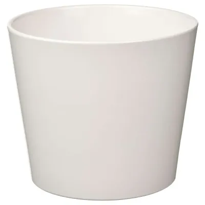 IKEA SOJABÖNA (ИКЕА СОЙАБОНА) — Кашпо, белая, 12 см