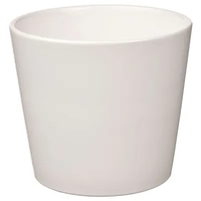 IKEA SOJABÖNA (ИКЕА СОЙАБОНА) — Кашпо, белая, 9 см