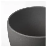 IKEA PERSILLADE (ИКЕА ПЕРСИЛЛАДЕ) — Кашпо, темно-серая, 19 см — фото 5