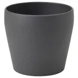 IKEA PERSILLADE (ИКЕА ПЕРСИЛЛАДЕ) — Кашпо, темно-серая, 15 см — фото 1