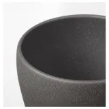 IKEA PERSILLADE (ИКЕА ПЕРСИЛЛАДЕ) — Кашпо, темно-серая, 12 см — фото 5
