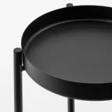 IKEA OLIVBLAD (ИКЕА ОЛИВБЛАД) — Подставка для цветочного горшка, внутренняя/наружная, черная, 35 см — фото 5