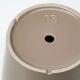 IKEA KLOTLÖNN (ИКЕА КЛОТЛОНН) — Цветочный горшок с основанием, закрытый/открытый/серо-бежевый, 15 см — фото 8