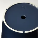 IKEA KLOTLÖNN (ИКЕА КЛОТЛОНН) — Цветочный горшок с блюдцем, закрытый/открытый/черный, 24 см — фото 5