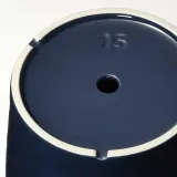 IKEA KLOTLÖNN (ИКЕА КЛОТЛОНН) — Цветочный горшок с блюдцем, закрытый/открытый/черный, 15 см — фото 5